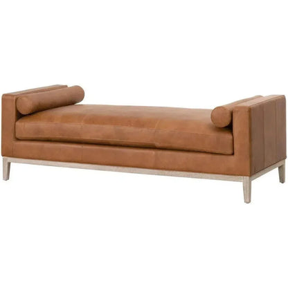 Keaton Daybed Grain Leather Down & Feather - LOOMLAN - Essentials For Living - Sofas & Loveseats