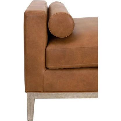 Keaton Daybed Grain Leather Down & Feather - LOOMLAN - Essentials For Living - Sofas & Loveseats