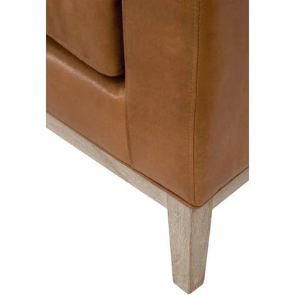 Keaton Daybed Grain Leather Down & Feather - LOOMLAN - Essentials For Living - Sofas & Loveseats