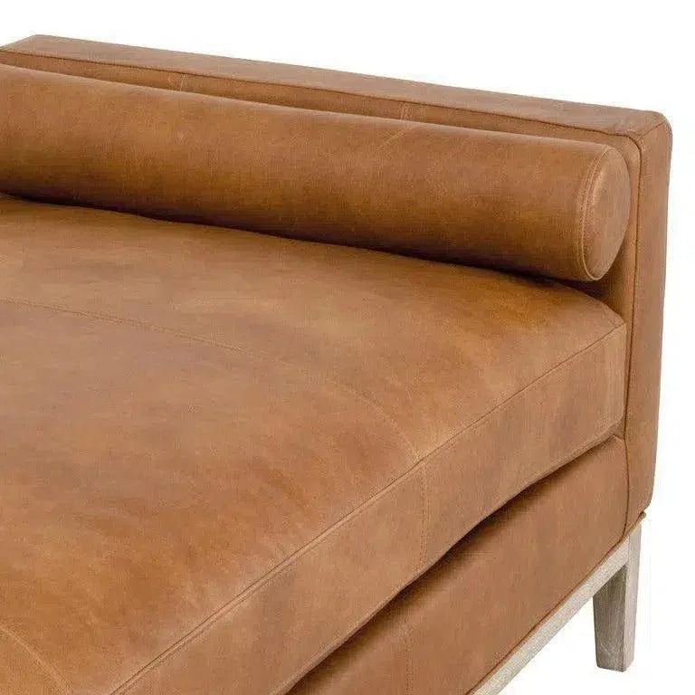 Keaton Daybed Grain Leather Down & Feather - LOOMLAN - Essentials For Living - Sofas & Loveseats