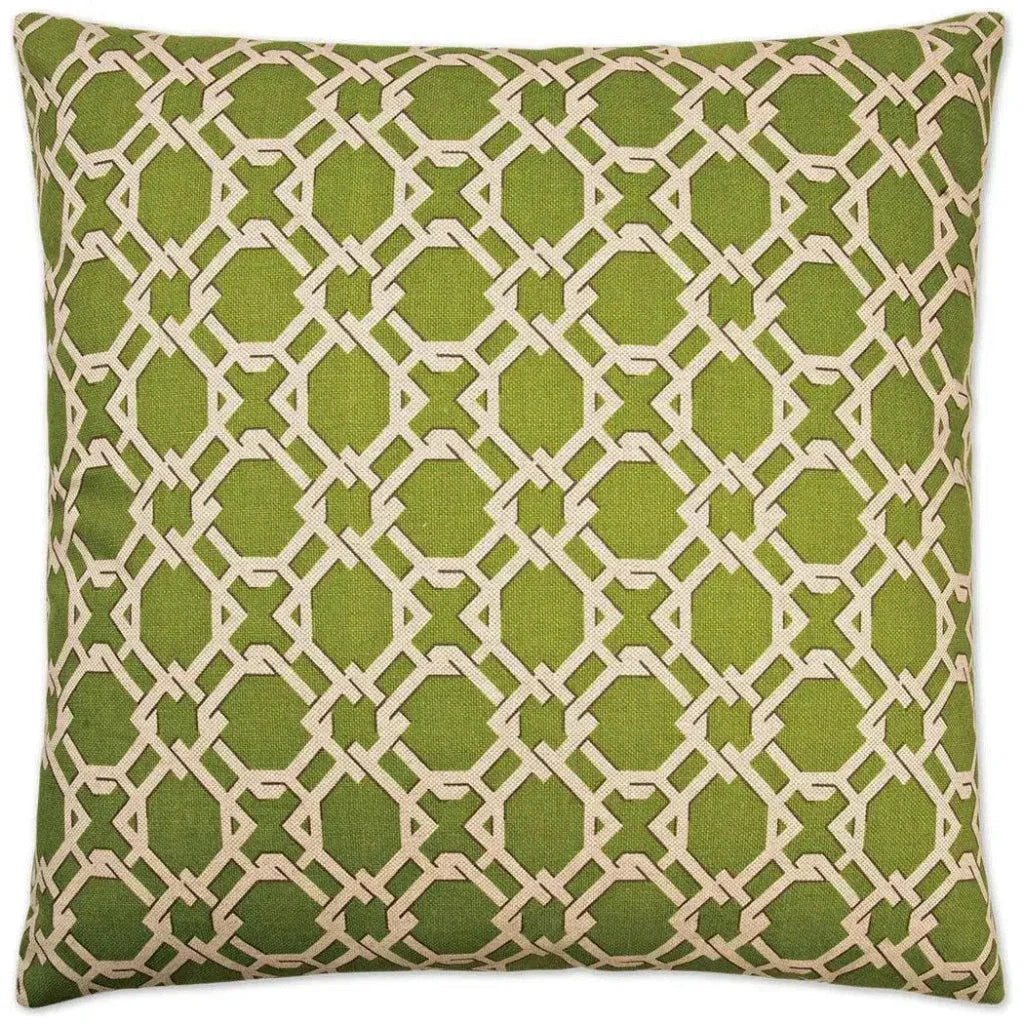 Keenland Green Throw Pillow With Insert - LOOMLAN - D.V. Kap - Throw Pillows
