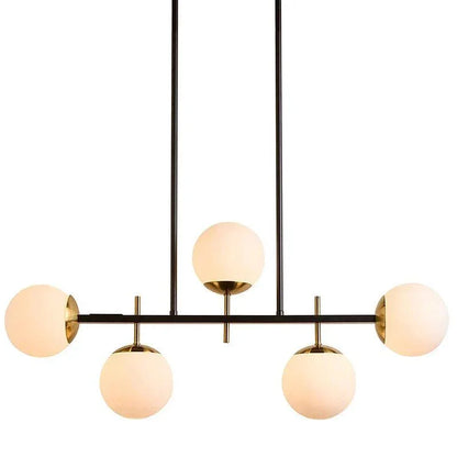 Keiley Chandelier Modern with Gold Accents - LOOMLAN - SUNPAN - Chandeliers