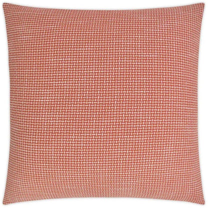 Keller Papaya Red Throw Pillow With Insert - LOOMLAN - D.V. Kap - Throw Pillows