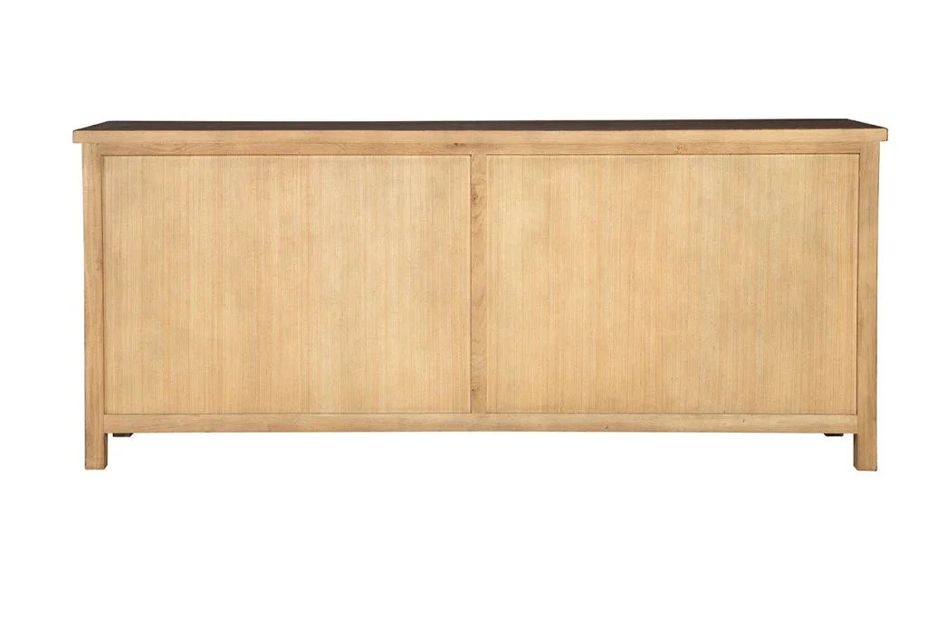 Kelly Wooden Chocolate Brown Sideboard - LOOMLAN - Furniture Classics - Sideboards