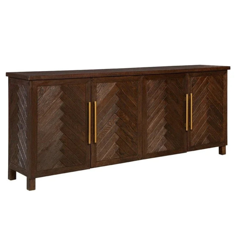 Kelly Wooden Chocolate Brown Sideboard