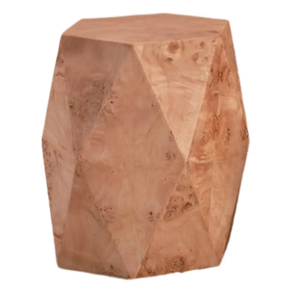 Kelne Wooden Brown Accent Table