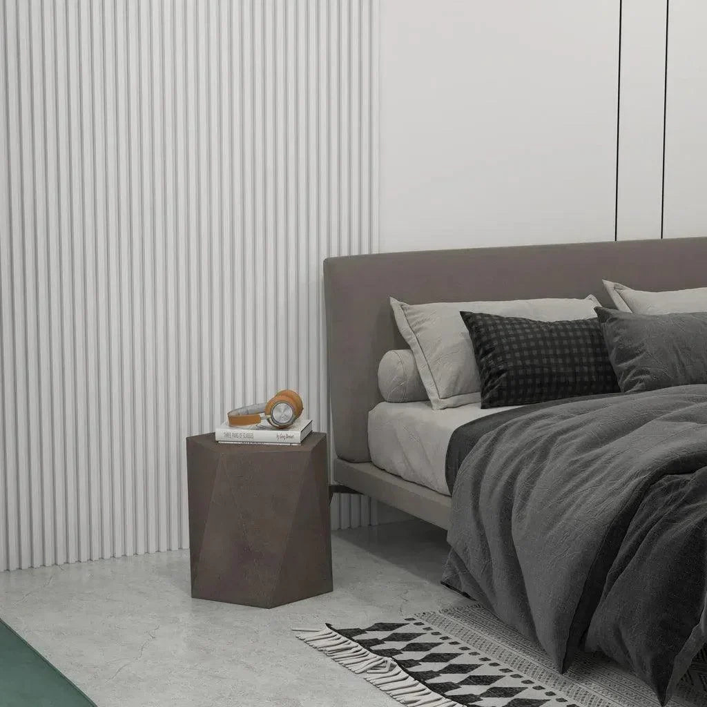 Kelson Fiber Reinforced Concrete Side Table - LOOMLAN - Urbia - Outdoor Side Tables