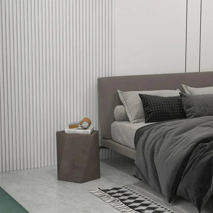 Kelson Fiber Reinforced Concrete Side Table - LOOMLAN - Urbia - Outdoor Side Tables