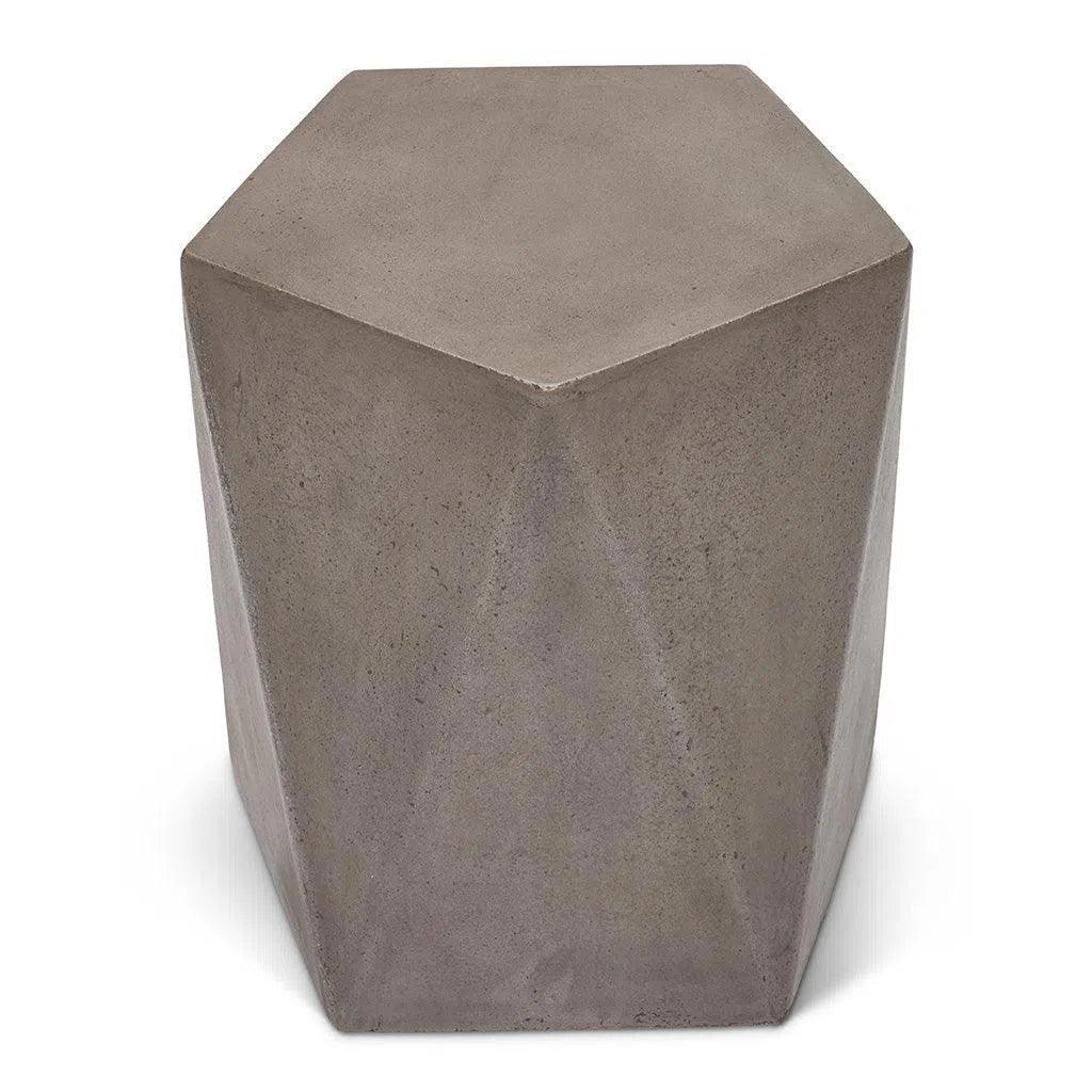 Kelson Fiber Reinforced Concrete Side Table - LOOMLAN - Urbia - Outdoor Side Tables