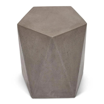 Kelson Fiber Reinforced Concrete Side Table - LOOMLAN - Urbia - Outdoor Side Tables
