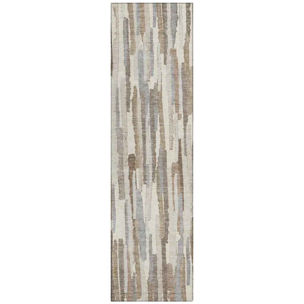 Kember Ivory Washable Indoor - Outdoor Rug - LOOMLAN - LOOMLAN Rugs - Outdoor Rugs
