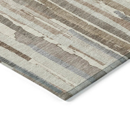 Kember Ivory Washable Indoor - Outdoor Rug - LOOMLAN - LOOMLAN Rugs - Outdoor Rugs