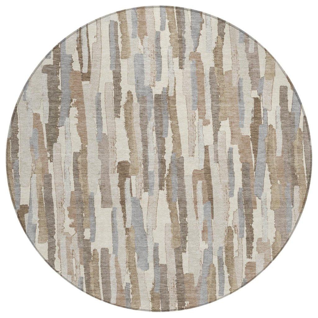 Kember Ivory Washable Indoor - Outdoor Rug - LOOMLAN - LOOMLAN Rugs - Outdoor Rugs