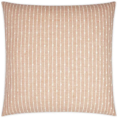Kemp Blush Stripes Blush Large Throw Pillow Insert - LOOMLAN - D.V. Kap - Throw Pillows