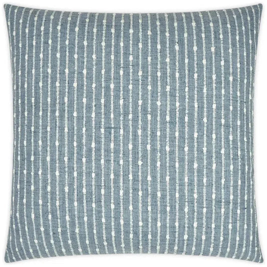 Kemp Denim Stripes Blue Large Throw Pillow Insert - LOOMLAN - D.V. Kap - Throw Pillows