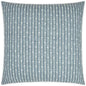 Kemp Denim Stripes Blue Large Throw Pillow Insert - LOOMLAN - D.V. Kap - Throw Pillows