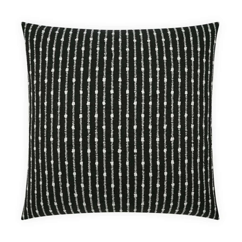 Kemp Handmade Black Throw Pillow - LOOMLAN - D.V. Kap - Throw Pillows