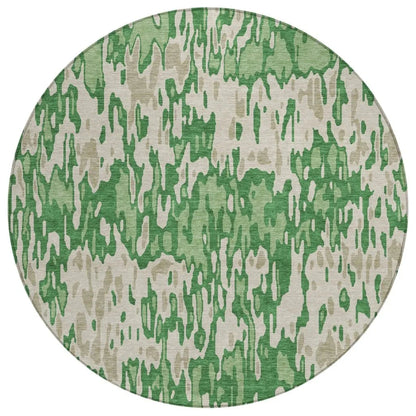 Ken Green Washable Indoor-Outdoor Rug-Outdoor Rugs-LOOMLAN Rugs-8' x 8'-LOOMLAN