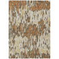 Ken Orange Washable Indoor-Outdoor Rug-Outdoor Rugs-LOOMLAN Rugs-2'6" x 3'10"-LOOMLAN