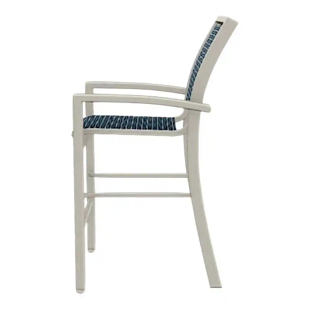 Kendall Sling Balcony Height Stacking Cafe Chair-Outdoor Accent Chairs-Telescope-LOOMLAN