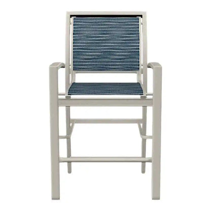 Kendall Sling Balcony Height Stacking Cafe Chair-Outdoor Accent Chairs-Telescope-LOOMLAN