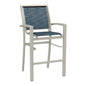 Kendall Sling Bar Height Stacking Cafe Chair-Outdoor Bar Stools-Telescope-LOOMLAN