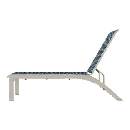 Kendall Sling Lay-Flat Stacking Chaise-Outdoor Chaises-Telescope-LOOMLAN