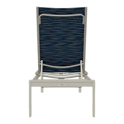 Kendall Sling Lay-flat Stacking High Bed 18" Chaise-Outdoor Chaises-Telescope-LOOMLAN