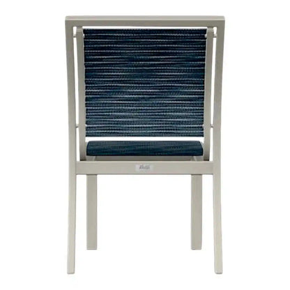 Kendall Sling Stacking Armless Cafe Chair-Outdoor Accent Chairs-Telescope-LOOMLAN