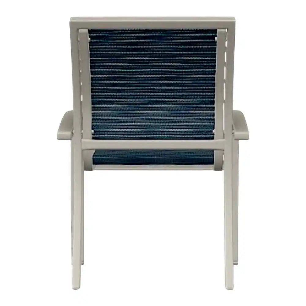 Kendall Sling Stacking Cafe Chair-Outdoor Accent Chairs-Telescope-LOOMLAN