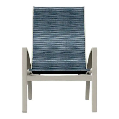 Kendall Sling Stacking Chat Height Chair-Outdoor Accent Chairs-Telescope-LOOMLAN