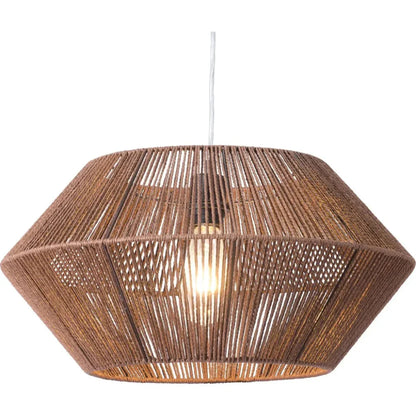 Kendrick Ceiling Lamp Brown - LOOMLAN - Zuo Modern - Pendants