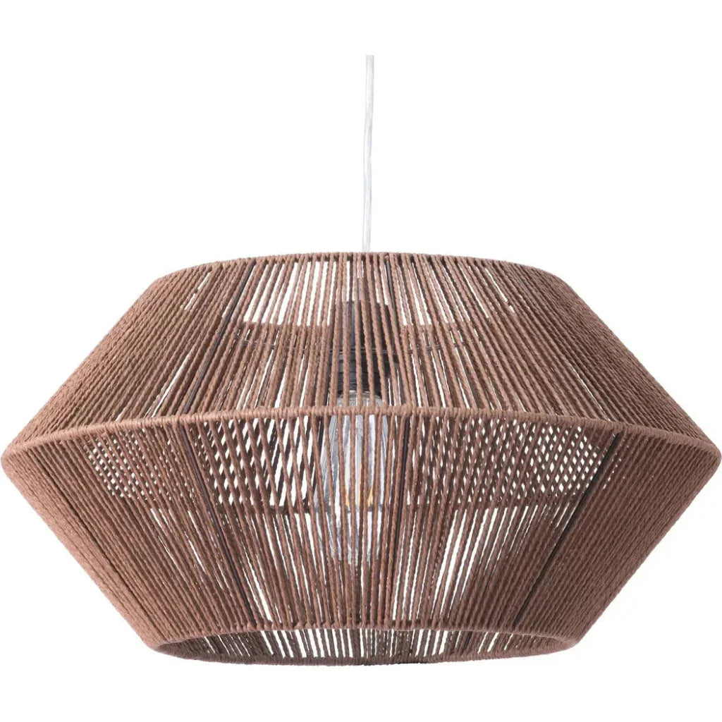 Kendrick Ceiling Lamp Brown - LOOMLAN - Zuo Modern - Pendants