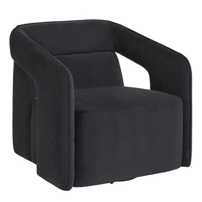 Kendrick Fabric Swivel Lounge Chair - LOOMLAN - SUNPAN - Accent Chairs
