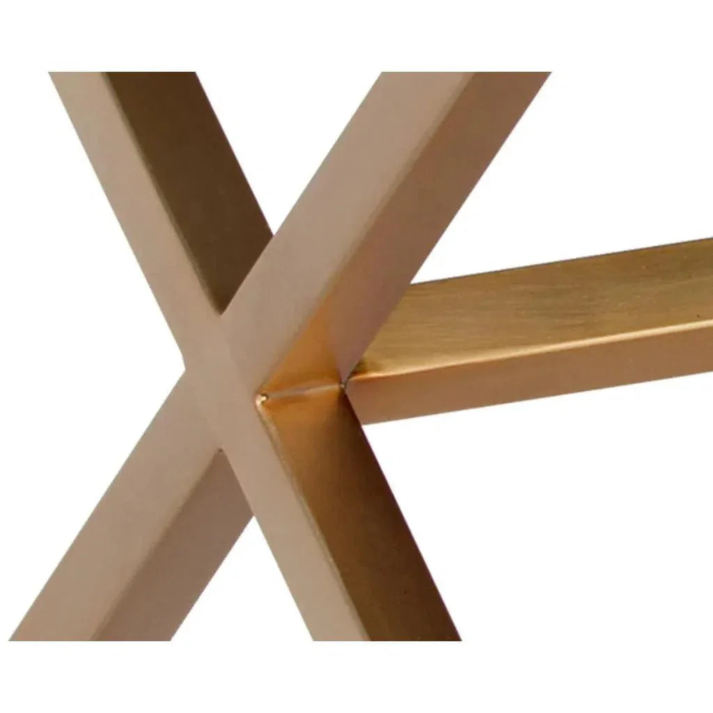 Kenji Leather Small Backless Bedroom Bench - LOOMLAN - SUNPAN - Bedroom Benches