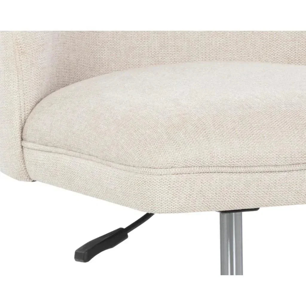 Kenna Fabric Office Chair-Office Chairs-SUNPAN-LOOMLAN