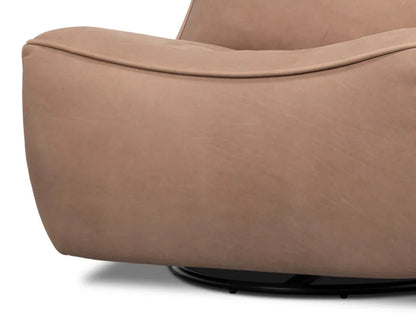 Kennett Leather Swivel Chair