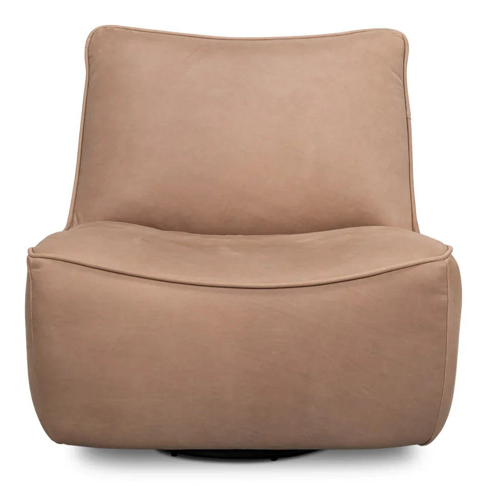 Kennett Leather Swivel Chair