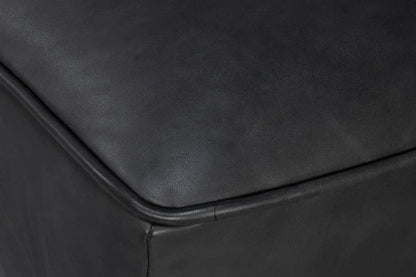 Kennett Leather Swivel Chair - LOOMLAN - Sarreid - Club Chairs