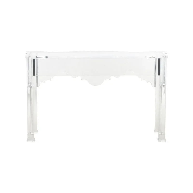 Kensington Acrylic Made Clear Console Table - LOOMLAN - Chelsea House - Console Tables