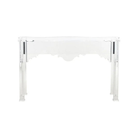 Kensington Acrylic Made Clear Console Table - LOOMLAN - Chelsea House - Console Tables