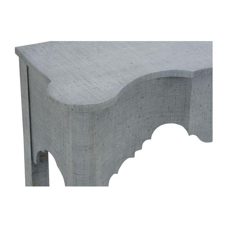 Kensington Raffia Wrapped Classic Console Table - LOOMLAN - Chelsea House - Console Tables
