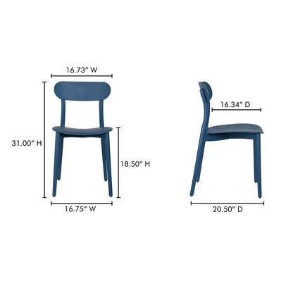 Kent Durable Outdoor Dining Chair (Set Of 2)-Outdoor Dining Chairs-Moe's Home-LOOMLAN