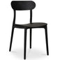 Kent Durable Outdoor Dining Chair (Set Of 2)-Outdoor Dining Chairs-Moe's Home-Black-LOOMLAN