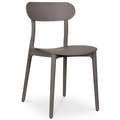 Kent Durable Outdoor Dining Chair (Set Of 2)-Outdoor Dining Chairs-Moe's Home-Taupe-LOOMLAN