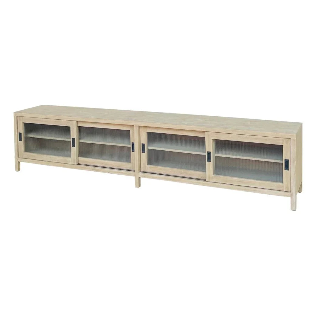 Kent Sustainable Wooden Media Cabinet - LOOMLAN - Artesia - TV Stands & Media Centers