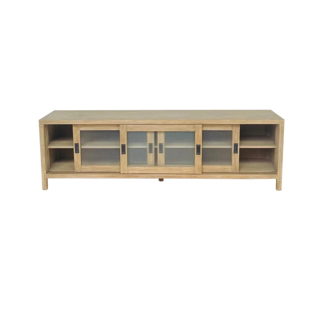 Kent Sustainable Wooden Media Cabinet - LOOMLAN - Artesia - TV Stands & Media Centers
