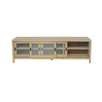 Kent Sustainable Wooden Media Cabinet - LOOMLAN - Artesia - TV Stands & Media Centers