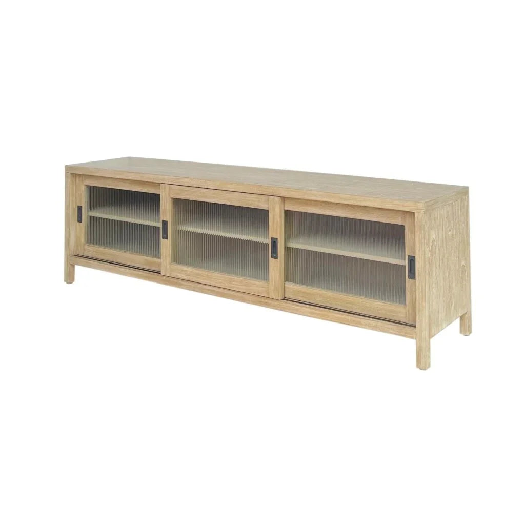 Kent Sustainable Wooden Media Cabinet - LOOMLAN - Artesia - TV Stands & Media Centers