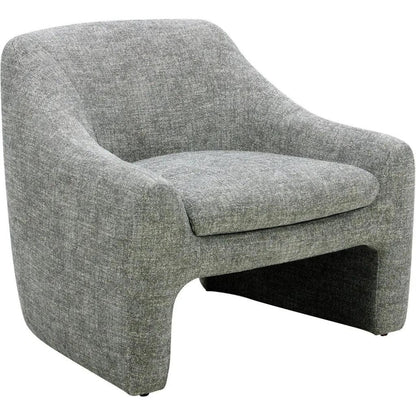 Kenzie Performance Fabric Armless Accent Chair - LOOMLAN - Moe's Home - Accent Chairs